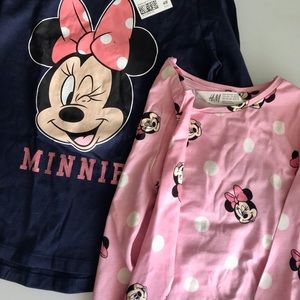 *NWT* Minnie Mouse L/S Tees